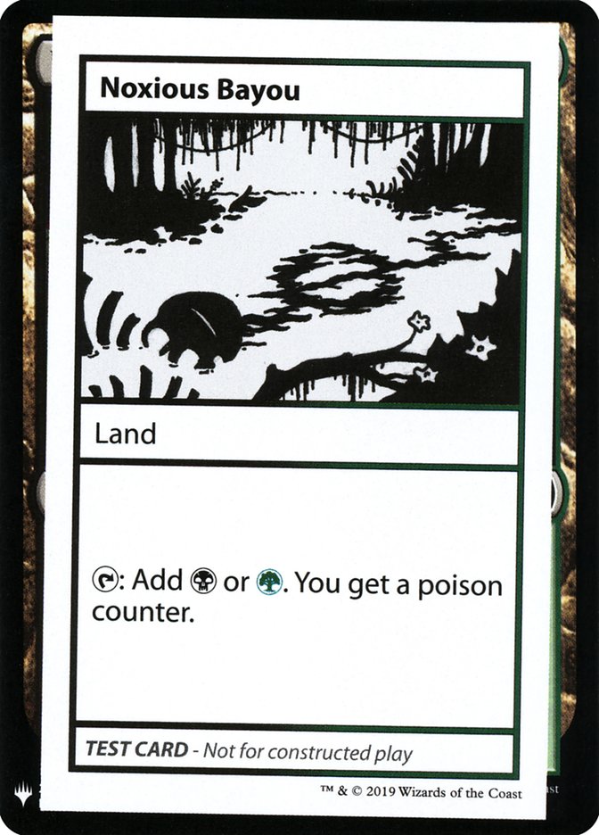 Noxious Bayou [Mystery Booster Playtest Cards] | Exor Games Summserside