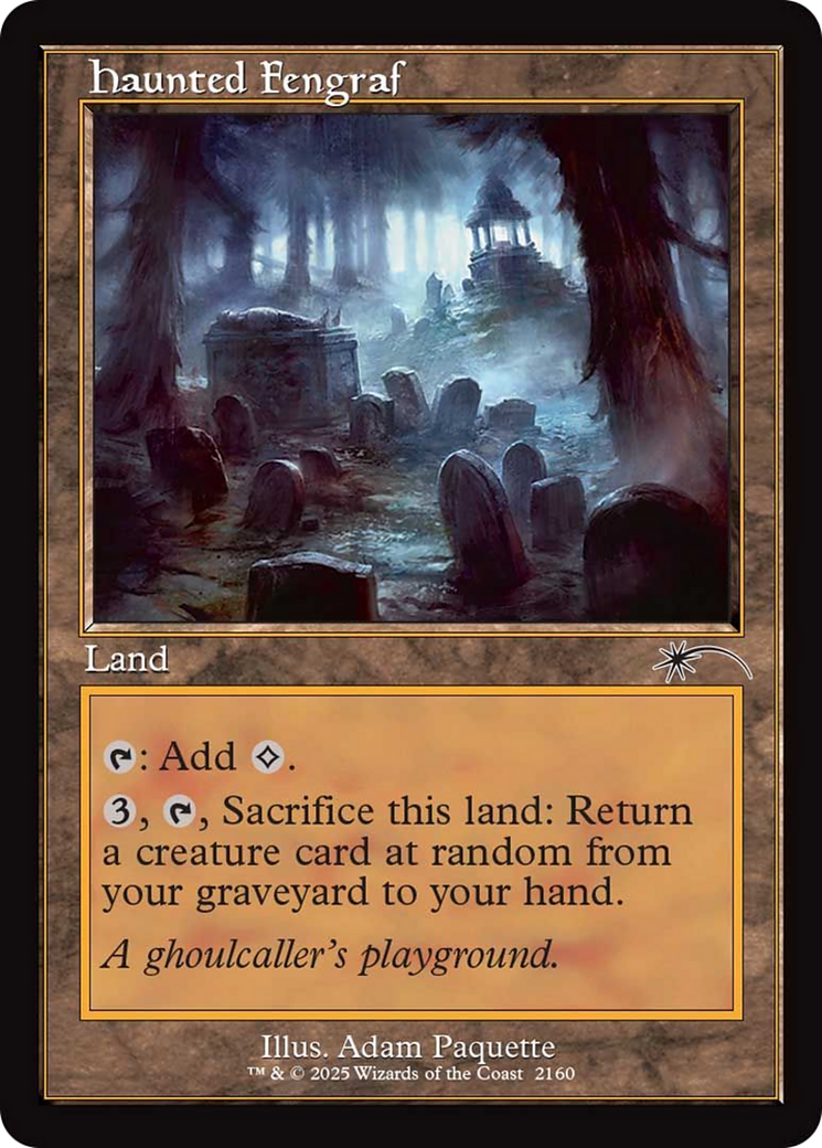Haunted Fengraf (Retro Frame) [Secret Lair Drop Series] | Exor Games Summserside