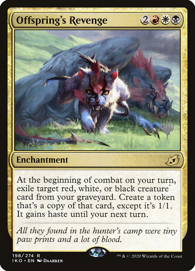 Offspring's Revenge (Promo Pack) [Ikoria: Lair of Behemoths Promos] | Exor Games Summserside