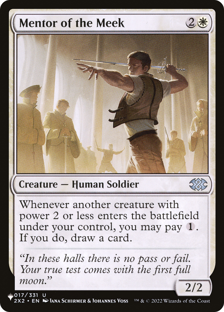 Mentor of the Meek [The List] | Exor Games Summserside
