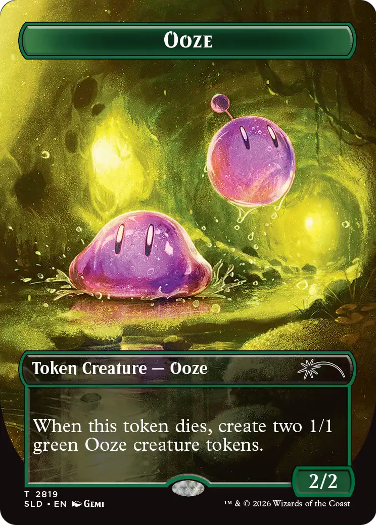Ooze Token [Secret Lair Drop Series] | Exor Games Summserside