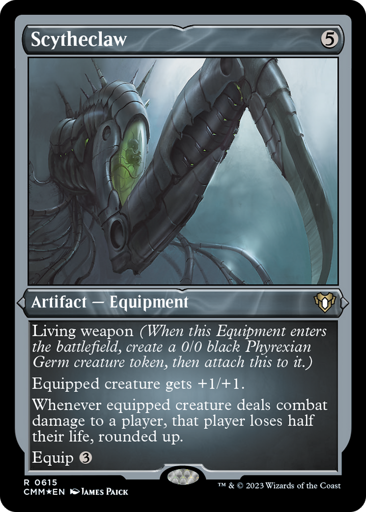 Scytheclaw (Foil Etched) [Commander Masters] | Exor Games Summserside