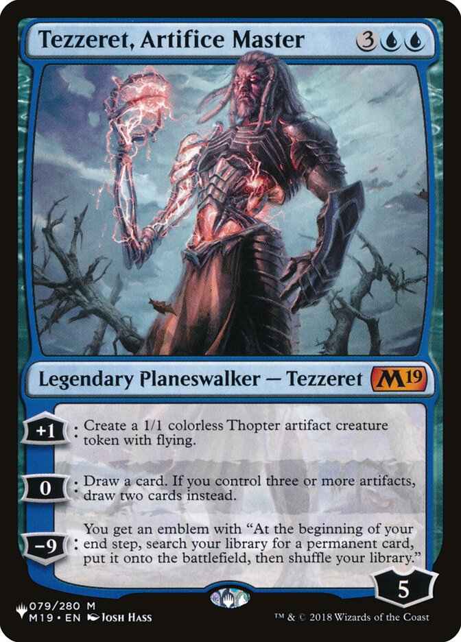 Tezzeret, Artifice Master [The List] | Exor Games Summserside