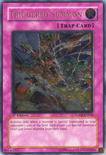 Triggered Summon [FOTB-EN046] Ultimate Rare | Exor Games Summserside