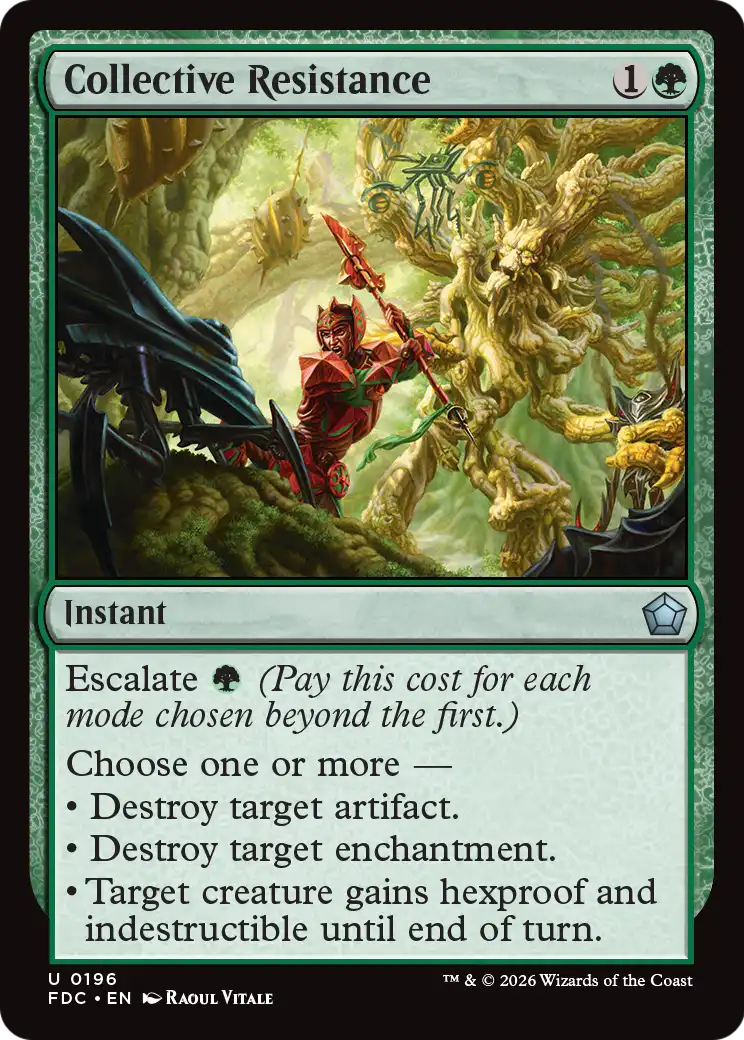Collective Resistance [Foundations Commander] | Exor Games Summserside