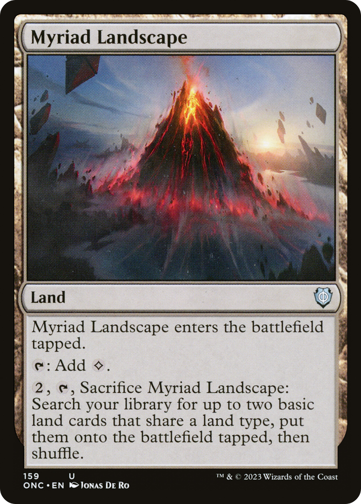 Myriad Landscape [Phyrexia: All Will Be One Commander] | Exor Games Summserside