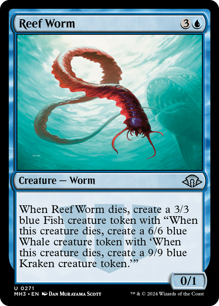 Reef Worm [Modern Horizons 3] | Exor Games Summserside