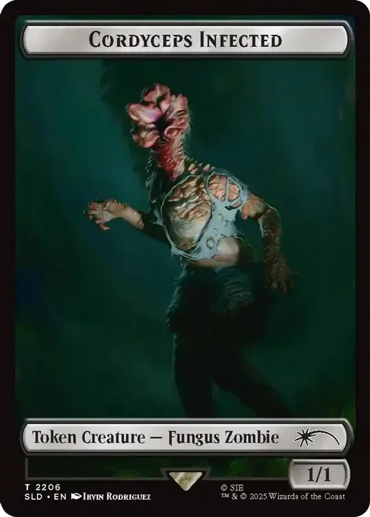 Cordyceps Infected Token (2206) [Secret Lair Drop Series] | Exor Games Summserside