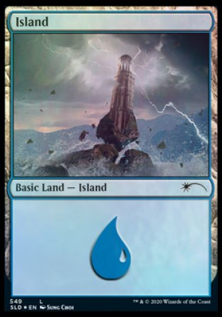 Island (Wizards) (549) [Secret Lair Drop Promos] | Exor Games Summserside