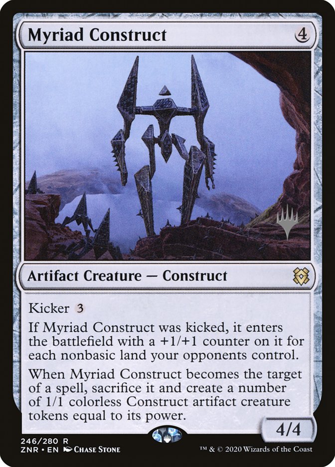 Myriad Construct (Promo Pack) [Zendikar Rising Promos] | Exor Games Summserside