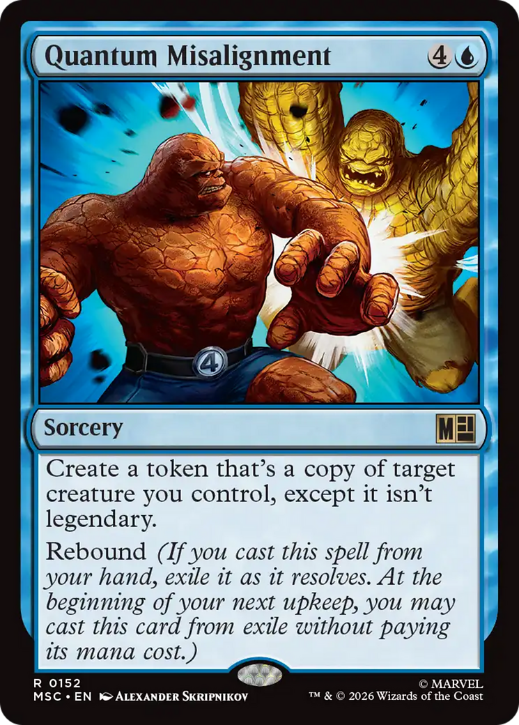 Quantum Misalignment (Surge Foil) [Marvel Super Heroes Commander] | Exor Games Summserside