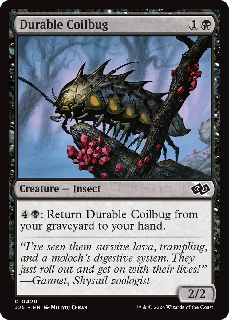 Durable Coilbug [Foundations Jumpstart] | Exor Games Summserside