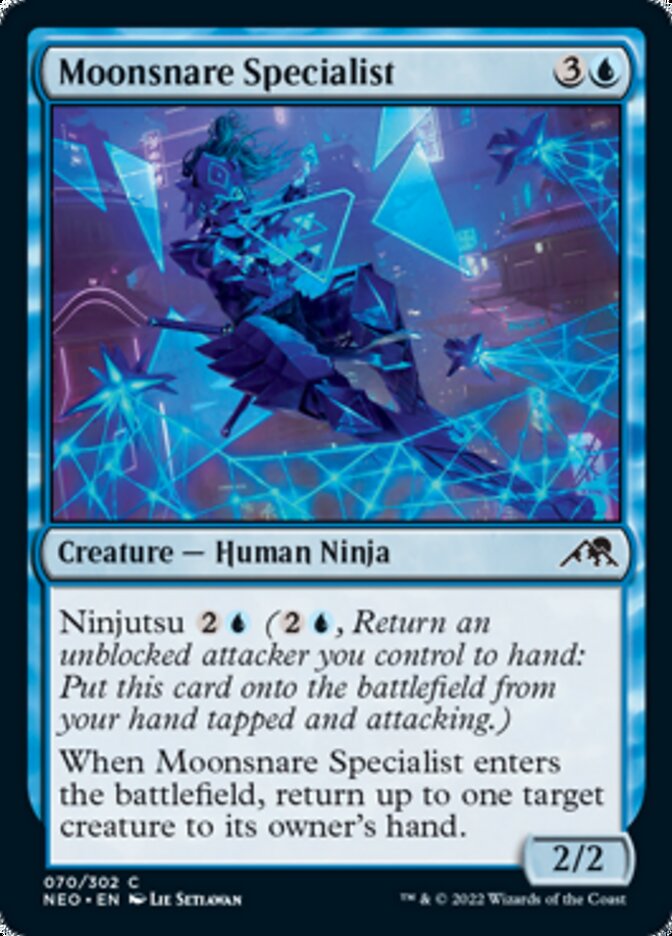 Moonsnare Specialist [Kamigawa: Neon Dynasty] | Exor Games Summserside