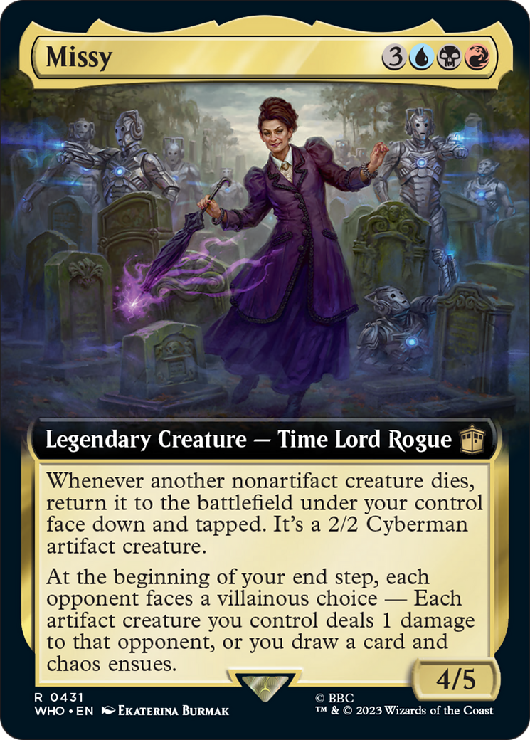 Missy (Extended Art) [Doctor Who] | Exor Games Summserside