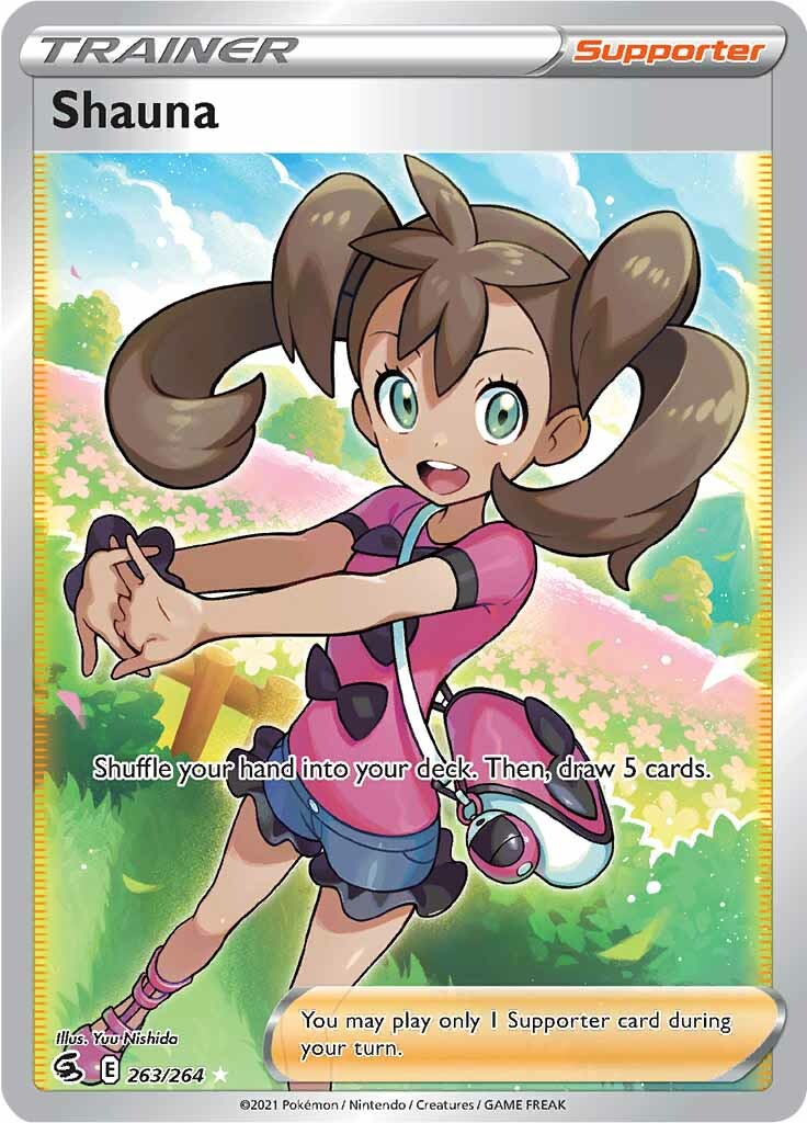 Shauna (263/264) [Sword & Shield: Fusion Strike] | Exor Games Summserside