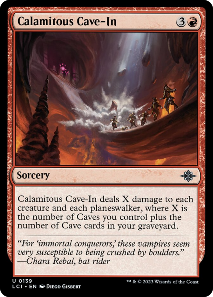 Calamitous Cave-In [The Lost Caverns of Ixalan] | Exor Games Summserside