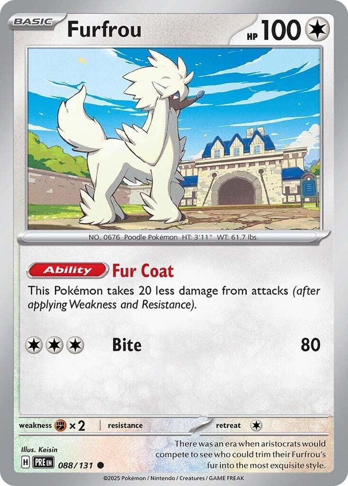 Furfrou (088/131) [Scarlet & Violet: Prismatic Evolutions] | Exor Games Summserside