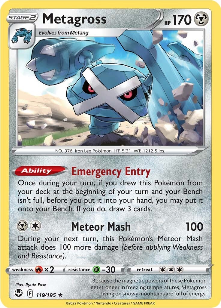 Metagross (119/195) [Sword & Shield: Silver Tempest] | Exor Games Summserside