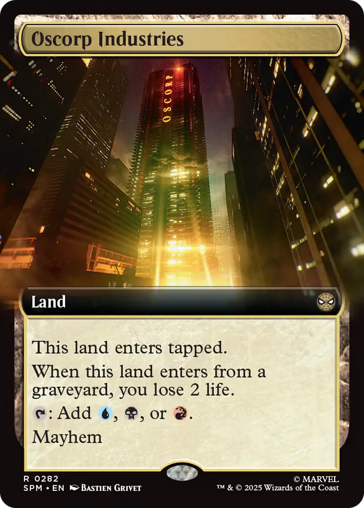 Oscorp Industries (Extended Art) [Marvel's Spider-Man] | Exor Games Summserside