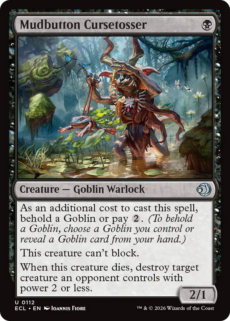 Mudbutton Cursetosser [Lorwyn Eclipsed] | Exor Games Summserside