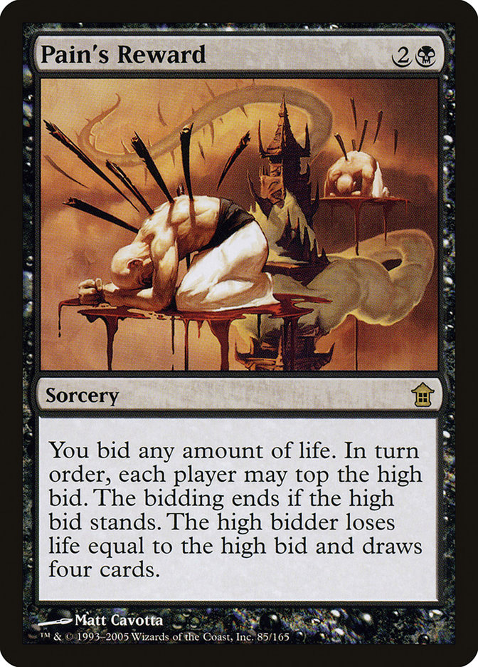 Pain's Reward [Saviors of Kamigawa] | Exor Games Summserside