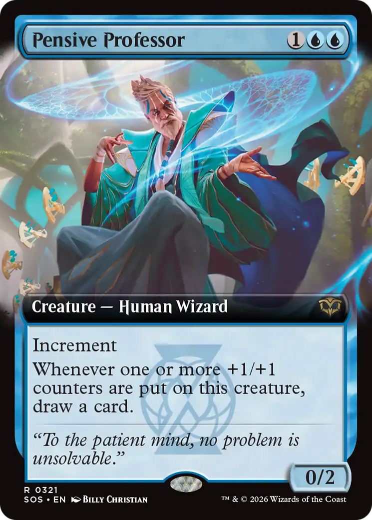 Pensive Professor (Extended Art) [Secrets of Strixhaven] | Exor Games Summserside