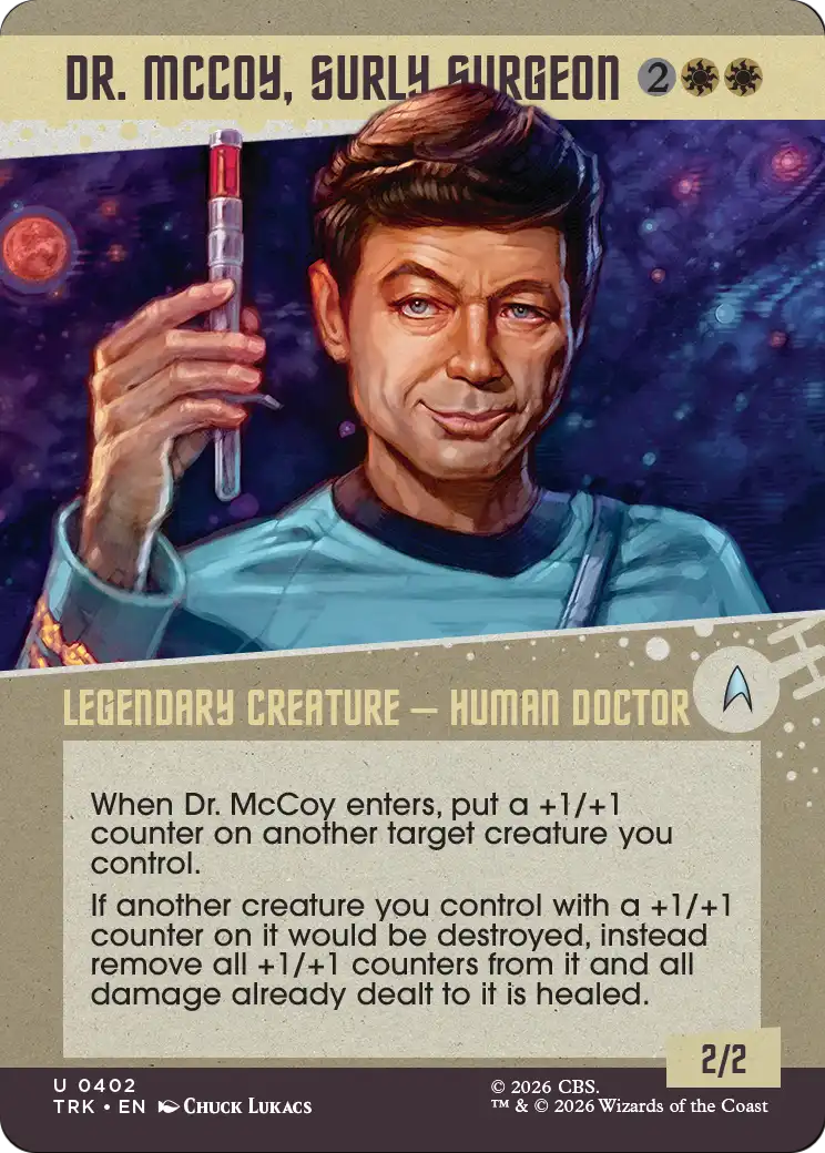 Dr. McCoy, Surly Surgeon (Showcase) [Star Trek] | Exor Games Summserside