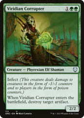 Viridian Corrupter [Phyrexia: All Will Be One Commander] | Exor Games Summserside