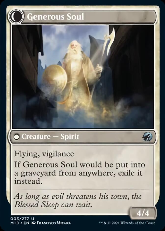 Beloved Beggar // Generous Soul [Innistrad: Midnight Hunt] | Exor Games Summserside