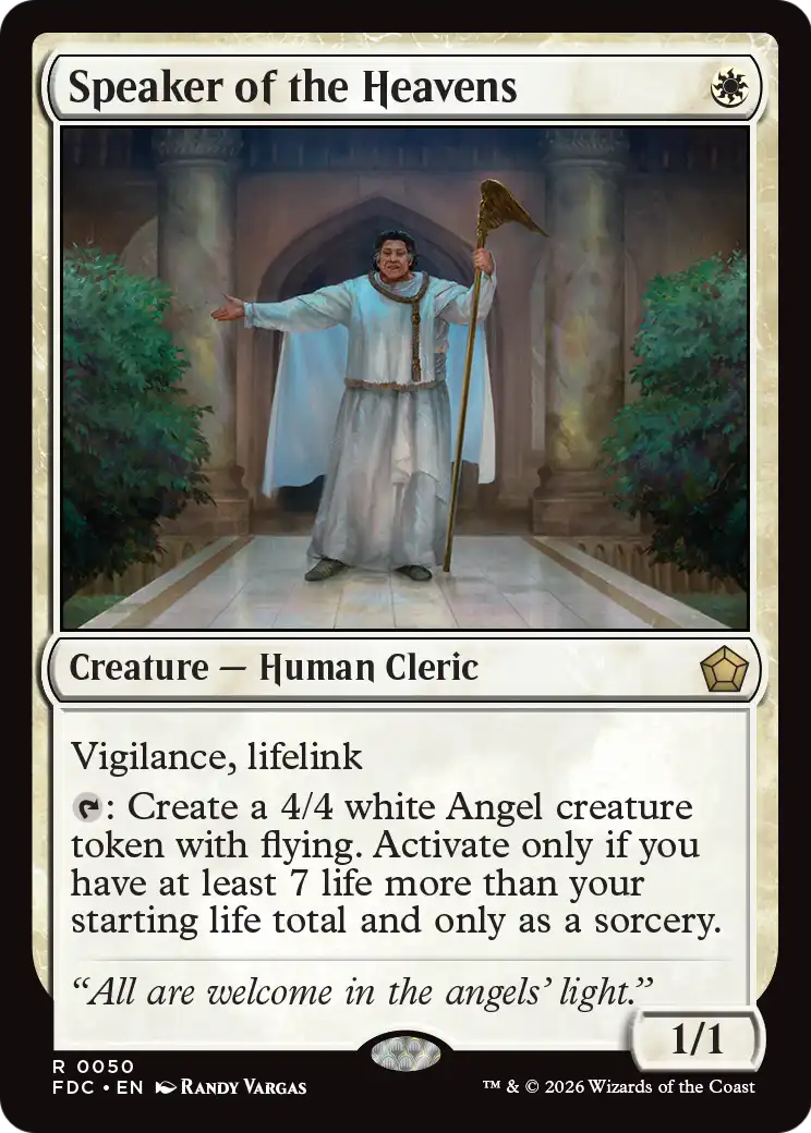 Speaker of the Heavens [Foundations Commander] | Exor Games Summserside