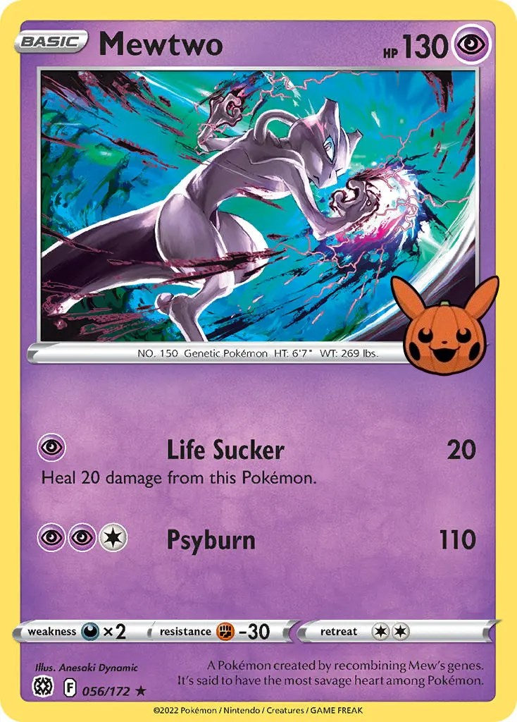 Mewtwo (056/172) [Trick or Trade] | Exor Games Summserside