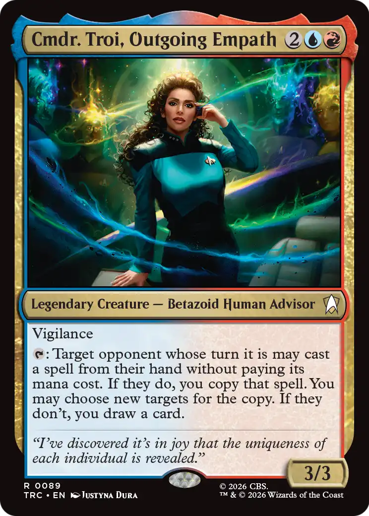 Cmdr. Troi, Outgoing Empath [Star Trek Commander] | Exor Games Summserside