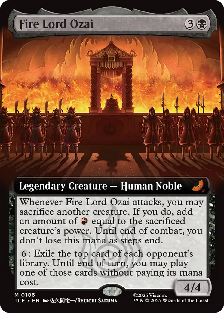 Fire Lord Ozai (Extended Art) [Avatar: The Last Airbender: Eternal-Legal] | Exor Games Summserside