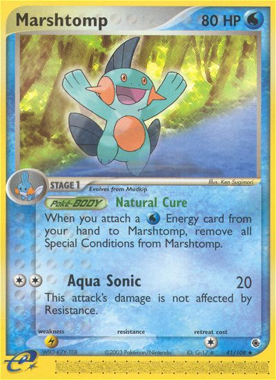 Marshtomp (41/109) [EX: Ruby & Sapphire] | Exor Games Summserside