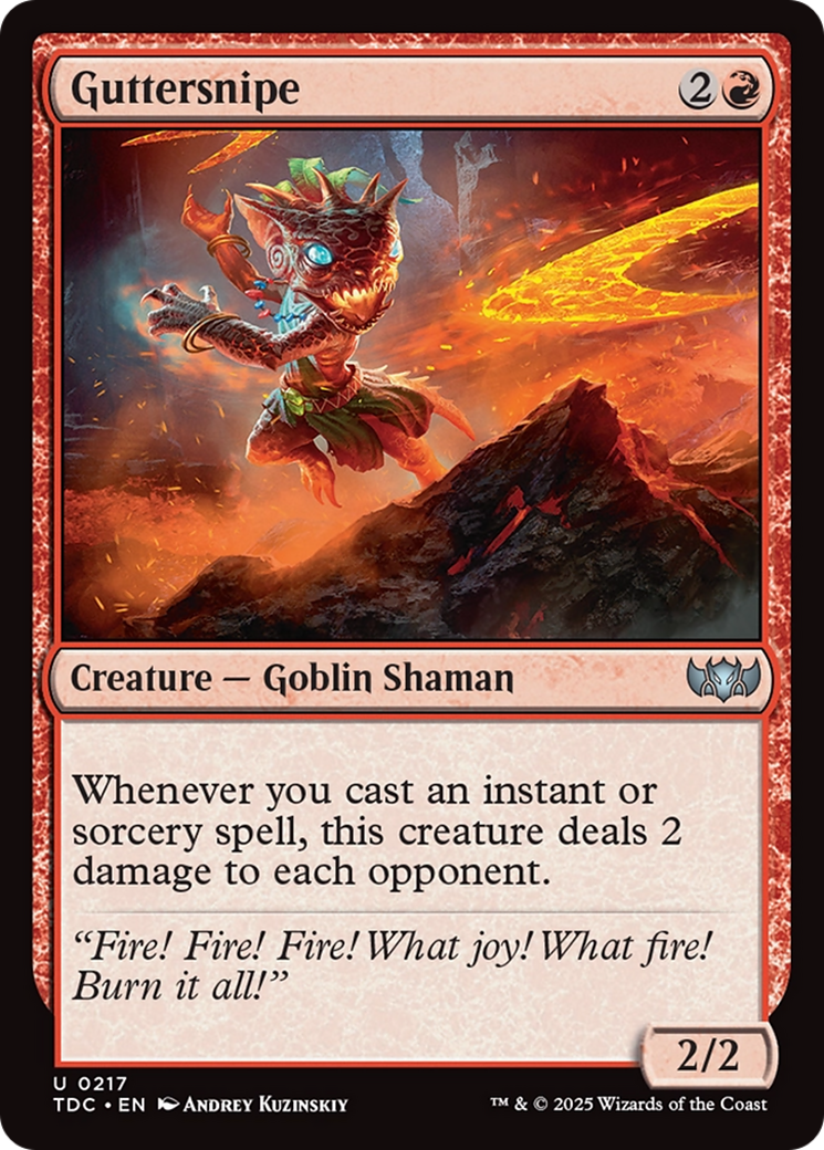 Guttersnipe [Tarkir: Dragonstorm Commander] | Exor Games Summserside