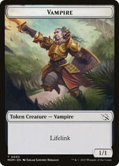 Vampire // Horse Double-Sided Token [The List] | Exor Games Summserside