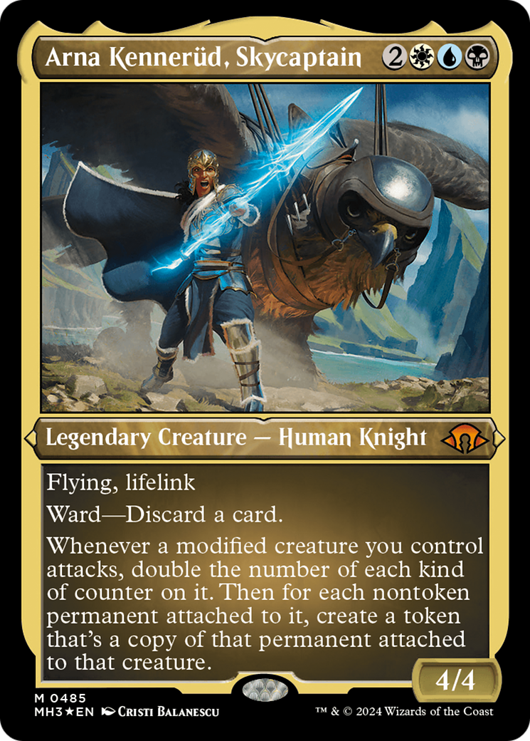 Arna Kennerud, Skycaptain (Foil Etched) [Modern Horizons 3] | Exor Games Summserside