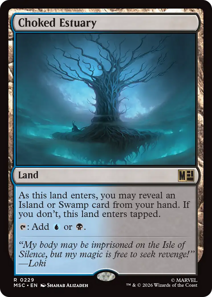 Choked Estuary (Surge Foil) [Marvel Super Heroes Commander] | Exor Games Summserside