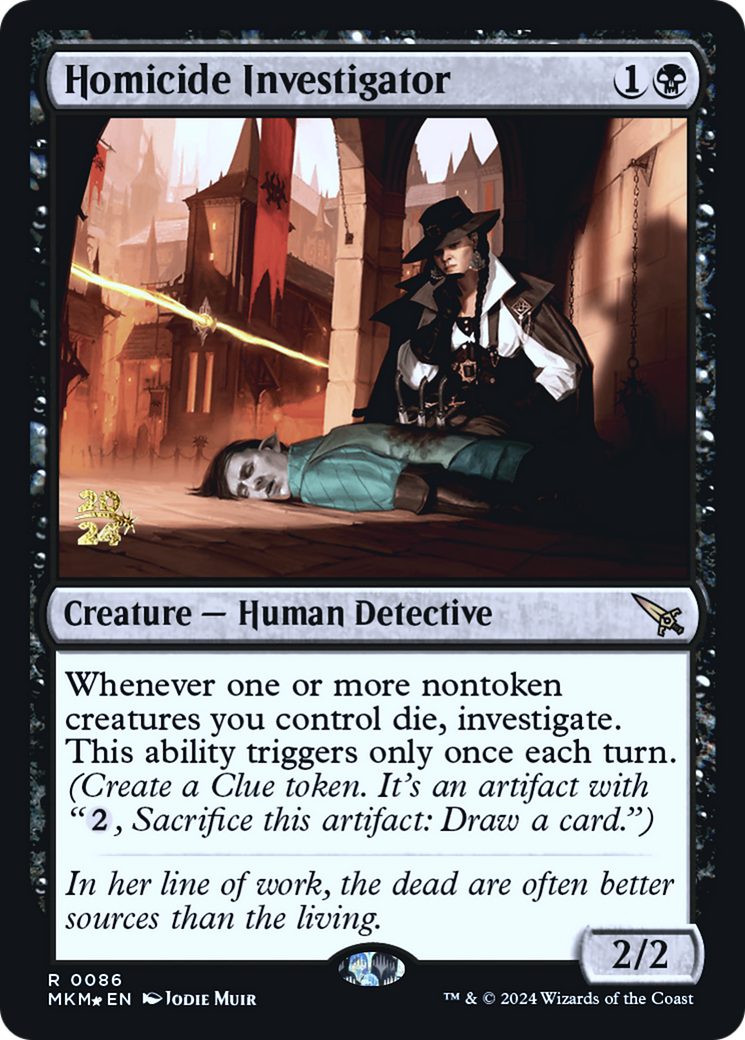 Homicide Investigator [Murders at Karlov Manor Prerelease Promos] | Exor Games Summserside