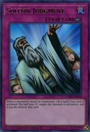 Solemn Judgment [LART-EN014] Ultra Rare | Exor Games Summserside