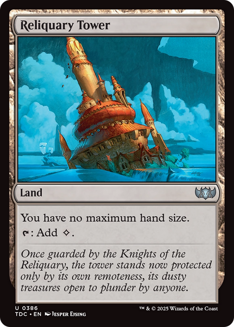 Reliquary Tower [Tarkir: Dragonstorm Commander] | Exor Games Summserside