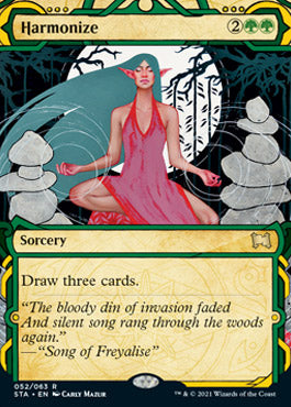 Harmonize (Foil Etched) [Strixhaven: Mystical Archive] | Exor Games Summserside