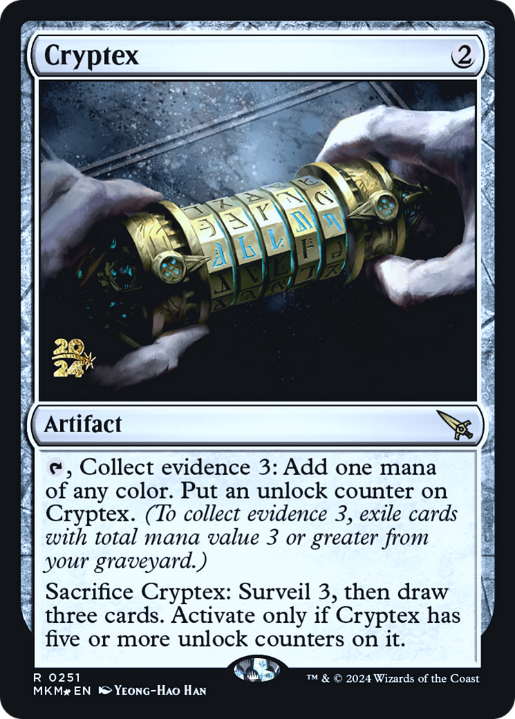 Cryptex [Murders at Karlov Manor Prerelease Promos] | Exor Games Summserside