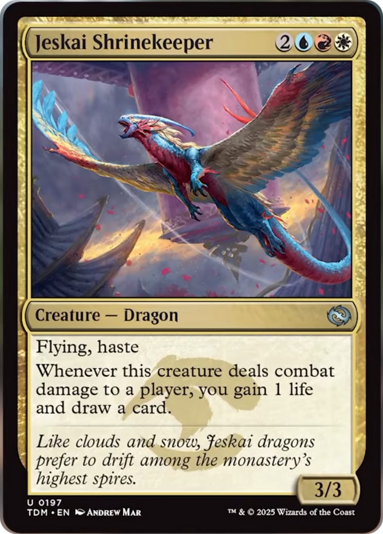Jeskai Shrinekeeper [Tarkir: Dragonstorm] | Exor Games Summserside