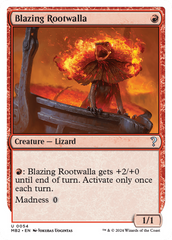 Blazing Rootwalla (White Border) [Mystery Booster 2] | Exor Games Summserside