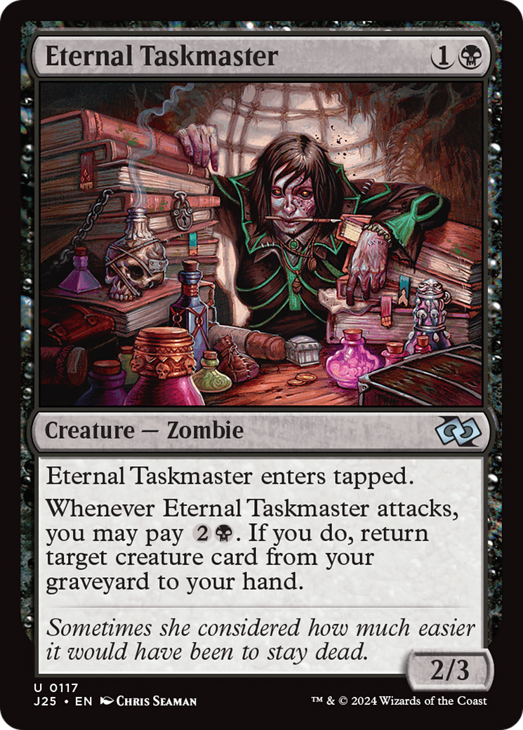 Eternal Taskmaster [Foundations Jumpstart] | Exor Games Summserside