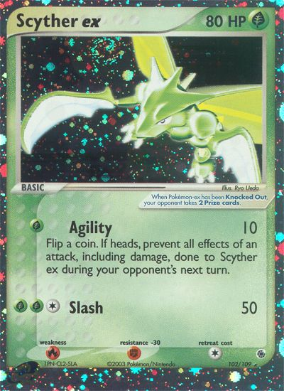 Scyther ex (102/109) [EX: Ruby & Sapphire] | Exor Games Summserside