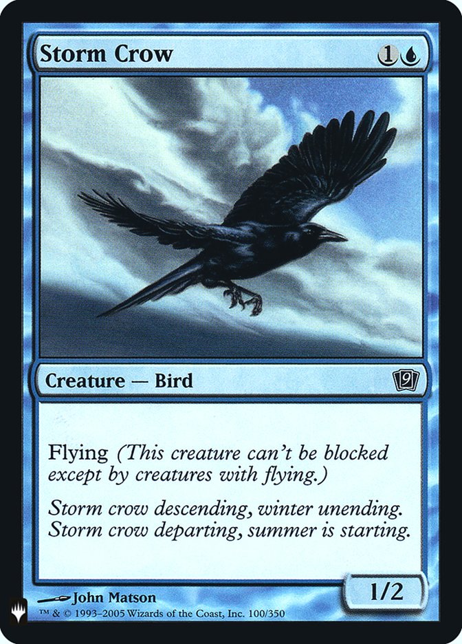 Storm Crow [Mystery Booster] | Exor Games Summserside