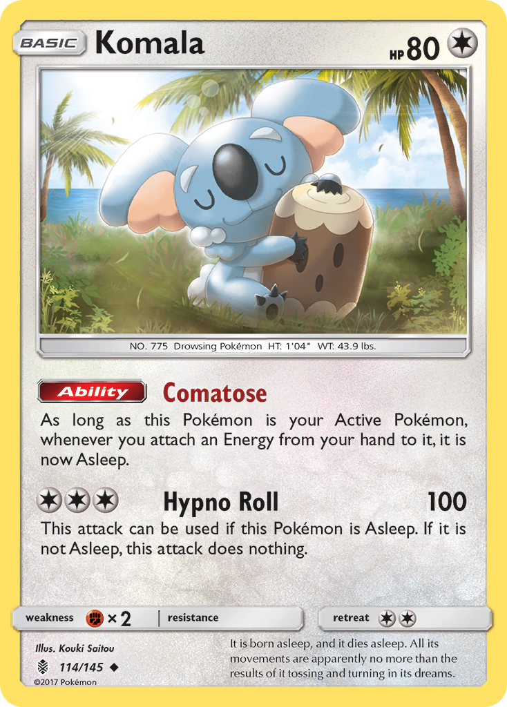 Komala (114/145) [Sun & Moon: Guardians Rising] | Exor Games Summserside