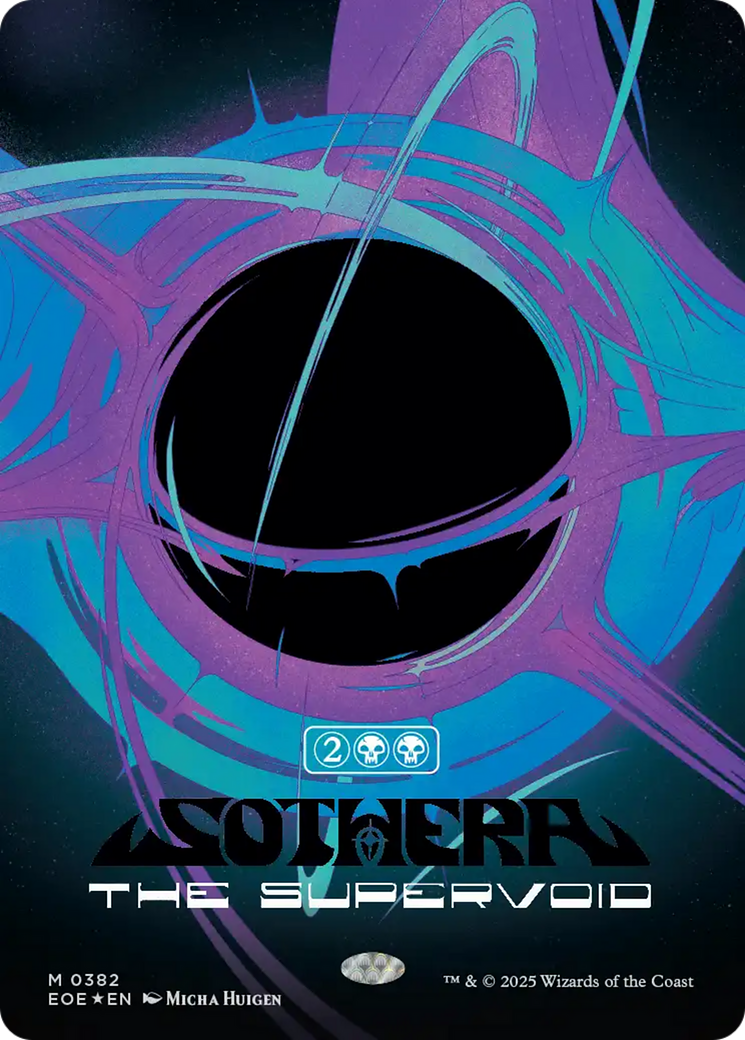 Sothera, the Supervoid (Singularity Foil) [Edge of Eternities] | Exor Games Summserside